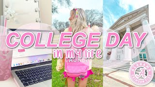 COLLEGE MIDTERMS!! | College Day In My Life at The University of Alabama | Lauren Norris