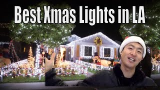 Best Christmas Lights at Candy Cane Lane in Torrance, CA!