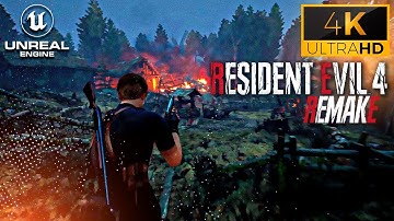 𝗥𝗲𝘀𝗶𝗱𝗲𝗻𝘁 𝗘𝘃𝗶𝗹 𝟰 𝗥𝗲𝗺𝗮𝗸𝗲 ❯ Unreal Engine 5 ⁴ᴷ
