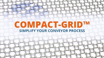 Compact-Grid™ conveyor belt - Simplify your conveyor process!