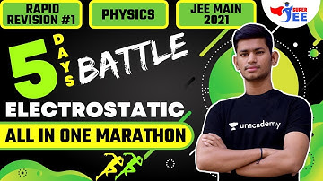 Electrostatic Revision Class for JEE 2021 | JEE Physics | IIT-JEE 2021 | Super JEE | Saurabh Maurya