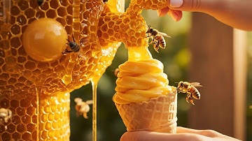 Satisfying AI ASMR Magical Ice Cream Machine – Surreal Soft Serve of Many Materials (Part 78)