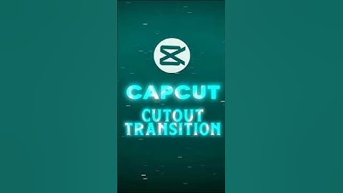 Cutout Transition 🔥 CapCut Tutorial #shorts