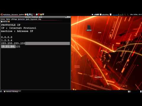 Cours réseaux - 1 (protocole, réseau, internet, adresse ip, ifconfig)