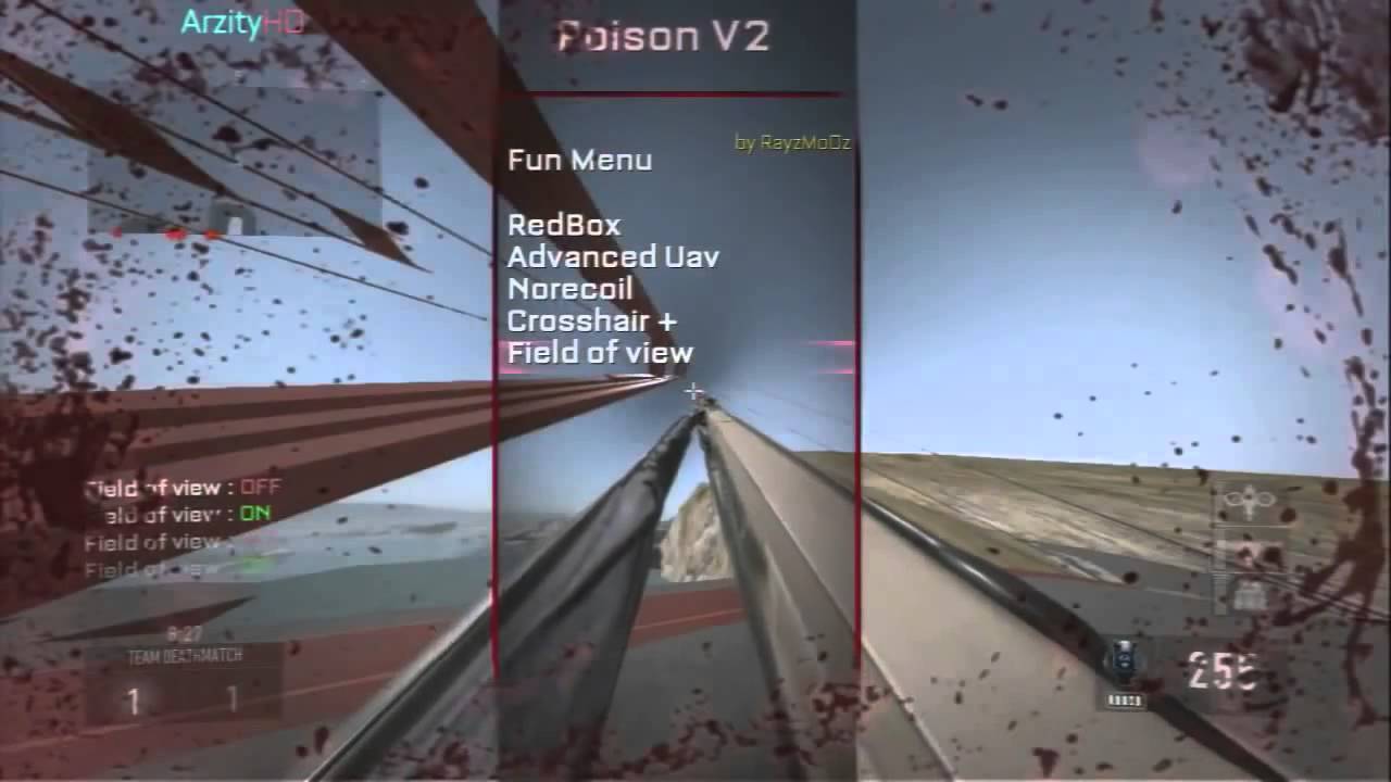 Advanced Warfare Mod Menu Poisen V2 - YouTube