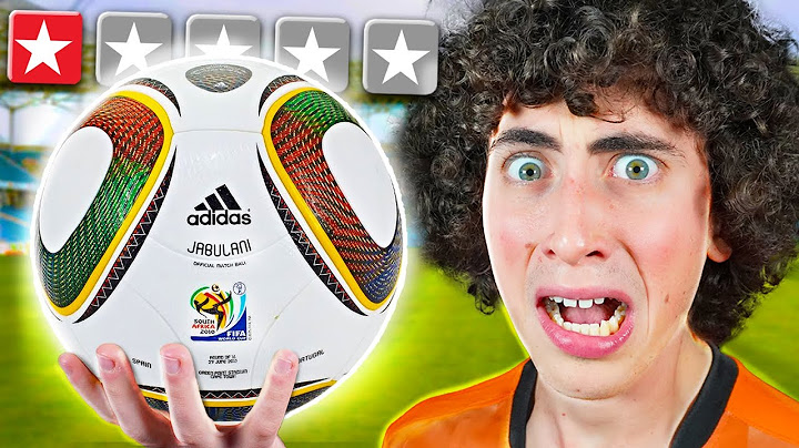 Ho comprato la PALLA da CALCIO PEGGIORE di SEMPRE: FA SCHIFO?