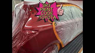 3R3 PAINT CODE/TOYOTA