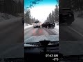 🚨 Truck Jackknifes on Rainy Highway – Close Call!