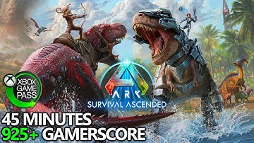 Ark Survival Ascended - Achievement Walkthrough w/ Admind Commands - 925+ Gamerscore in 45 Minutes