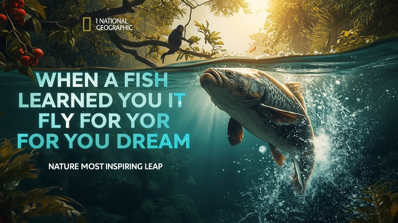 When a Fish Learned to Fly for Its Dream 🐟 | The Water Monster Story | Plotvana Universe