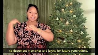 UJDC's Kwanzaa 5th Principle ASL vlog with  Malage screenshot 3
