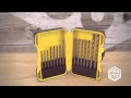 15 piece titanium HSS drill bit set from Builders Brand 15 piece titanium HSS drill bit set from Builders Brand
