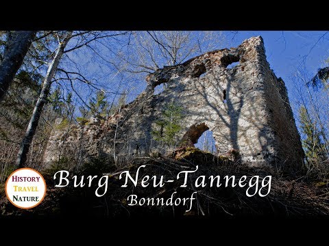 Burgruinen Deutschland - Burg Neu-Tannegg (Burg Bonn) - Bonndorf - Schwarzwald - Baden-Württemberg