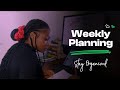 My simple weekly planning routine (realistic and flexible)
