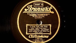 Carl Fentons Orchestra - I Love You (1923)