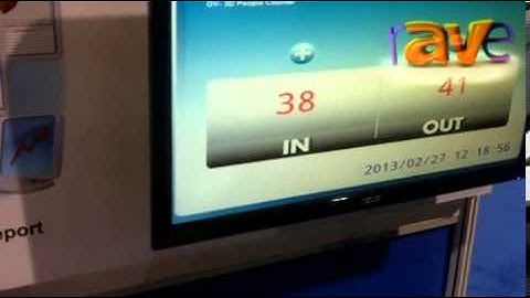 DSE 2013: GeoVision Introduces 3D People Counter with Digital Signage Video Player