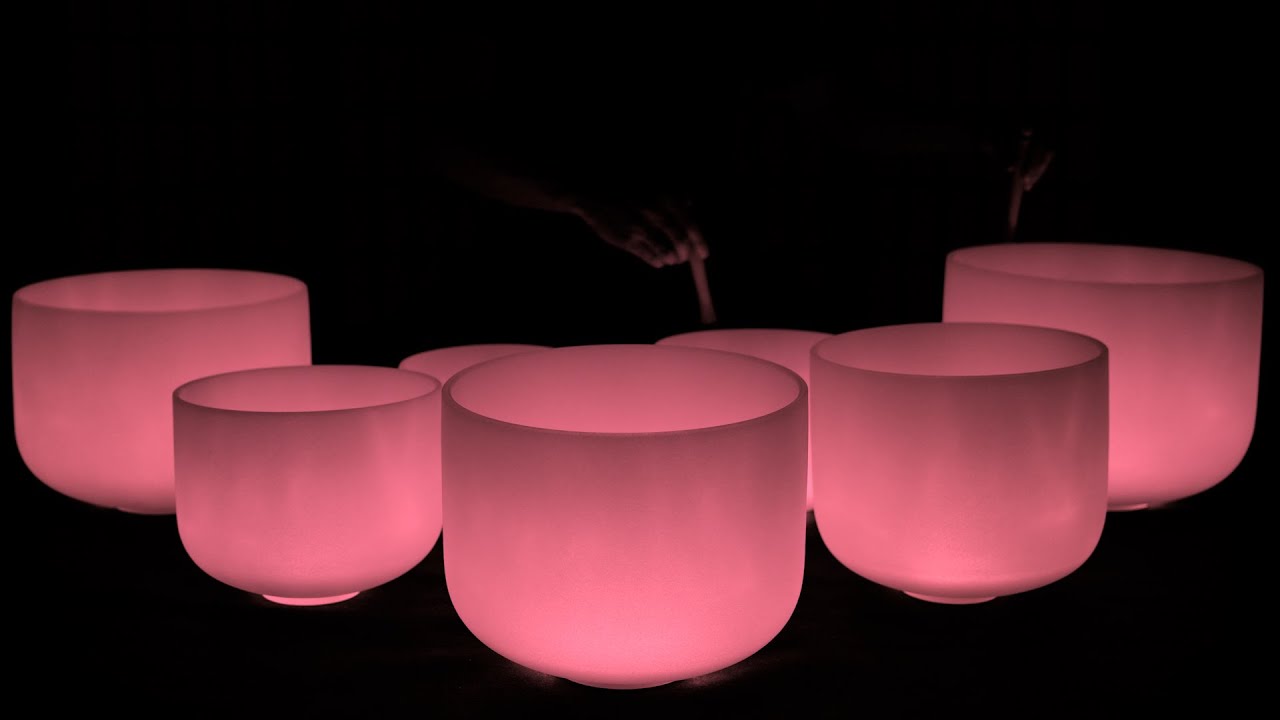 Crystal Bowls for Deep Sleep 🌀 Soothing Sound Bath 432 Hz - YouTube
