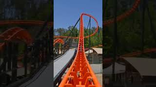 Great Twists 🐻 BIG BEAR MOUNTAIN onride new Roller Coaster at Dollywood