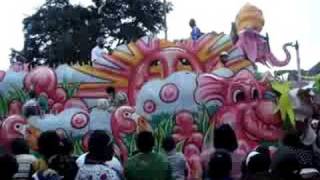 Mammoth Parade Mardi Gras Mobile, AL 2008 by hanako 2,045 views 15 years ago 1 minute, 4 seconds