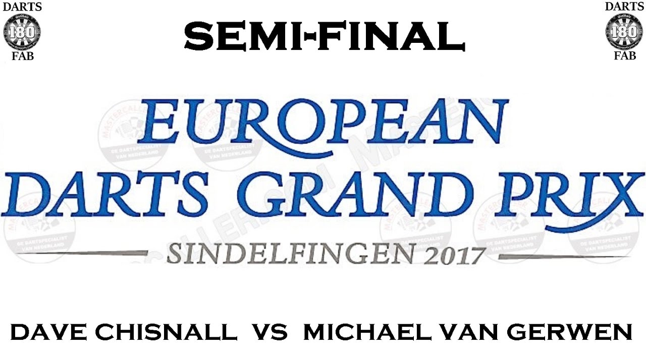 darts distance European Darts Grand Prix 2017 - Semi Final [2of2]: Dave Chisnall v Michael van Gerwen