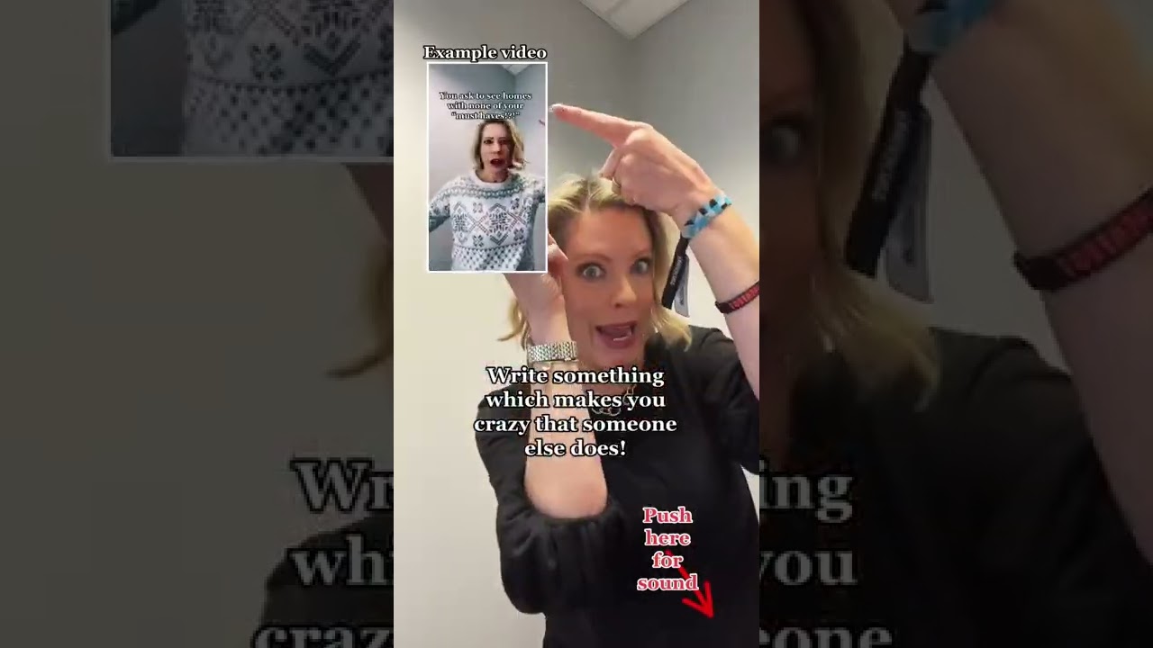 Easy TikTok ideas for real estate agents and lenders.