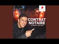 Contrat notaire