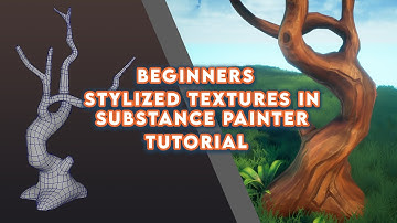 How To Create Stylized Textures in Substance Painter - Beginners tutorial