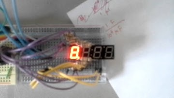 Arduino: Seven Segment Slow-Mo