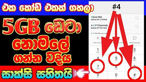 Free Data form Dialog in sinhala