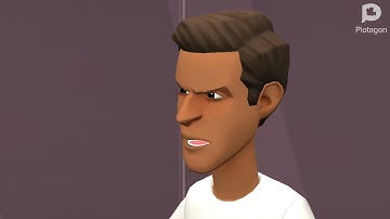 I got stuck in the elevator created with plotagon directed by you made with an Android phone