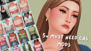 5+ MUST NEED cas mods + links in the sims 4 Sims 4 Cas More Columns