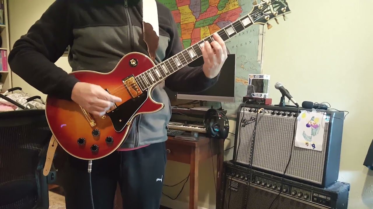 Vintage 1985 Gibson Les Paul Custom Cherry Sunburst - w/ original Tim Shaw pickups