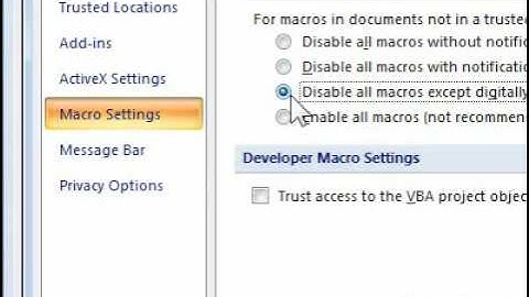 How to disable Macros when using PowerPoint