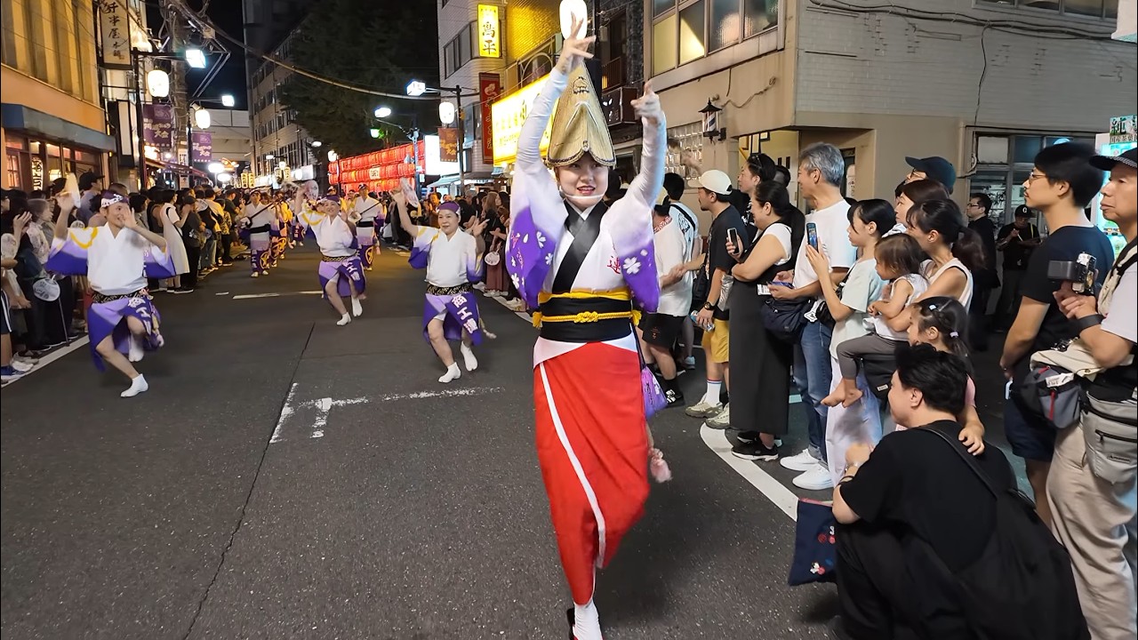 三鷹商工連【2.7K50P】／第54回初台阿波踊り1日目（2026） - YouTube