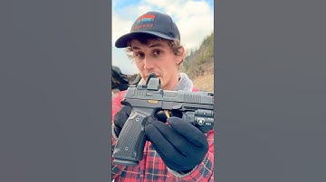 How to sight in a pistol red dot without ever Firing a Shot! #short #shortsvideo