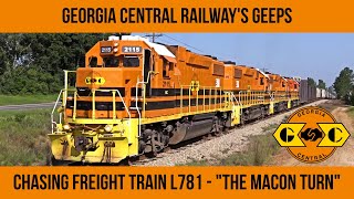 Georgia Central’s Geeps: EMD Classics on Train L781