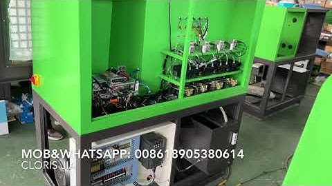 4 pcs injectors testing in same time - CRI700 common rail injector test bench