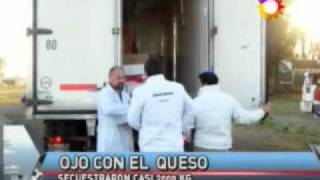 Secuestraron casi 2000 kg. de queso CANAL 7