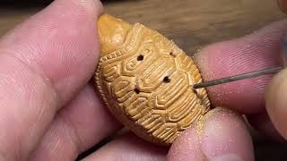 七星小乌龟Seven Star Little Turtle|hand carved