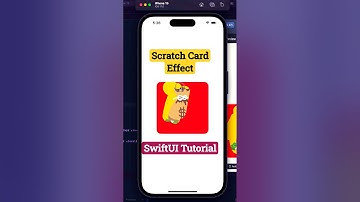 Scratch Card Effect SwiftUI Tutorial #ios #swiftui #programming #swift #animation #apple #coding