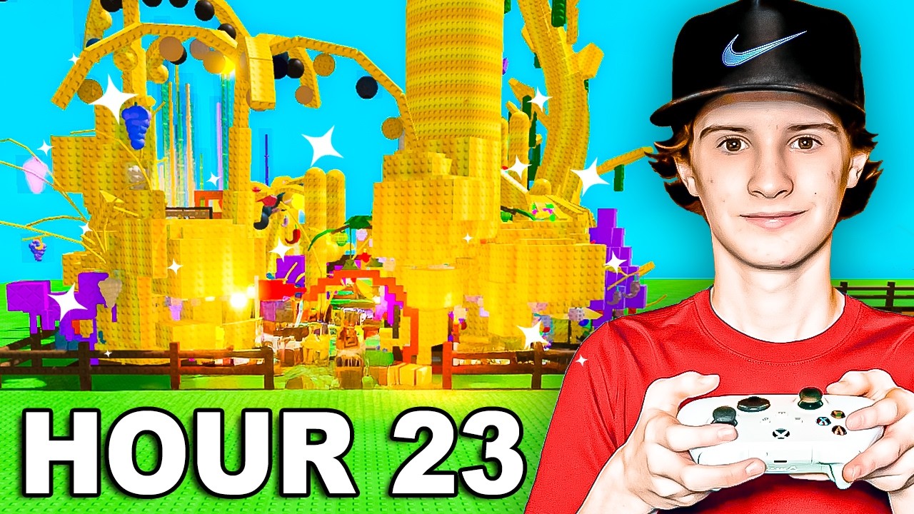 Улучшаю сад моего младшего брата за 24 часа!