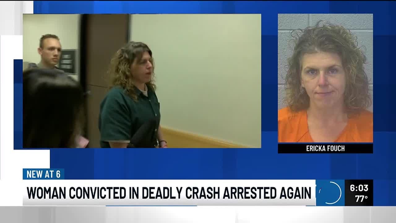 Southern Indiana woman convicted in deadly crash arrested again on DUI charge