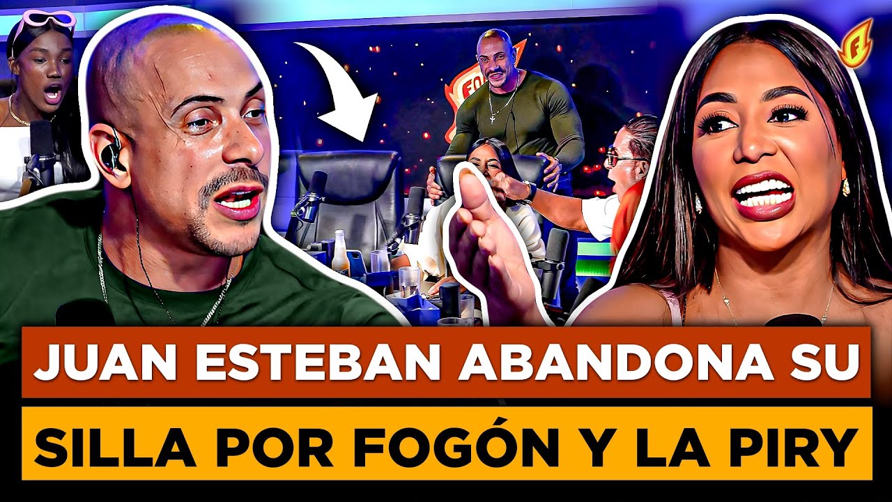 JUAN ESTEBAN SALE DE CABINA POR FOGÓN PEDIRLE SU SILLA “SE ENOJA CON LA PIRY POR TIRAR VENENO”