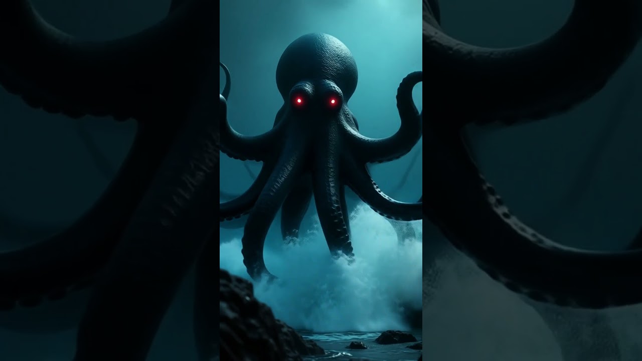 Giant Octopus in the Deep Sea 🐙 | Terrifying Ocean Horror 