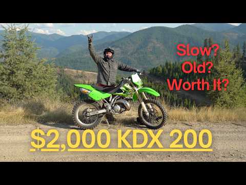 Was This 23-Year-Old $2,000 Dirt Bike Worth It? | Project KDX200