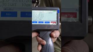 6Line Handy Inkjet Coding Machine