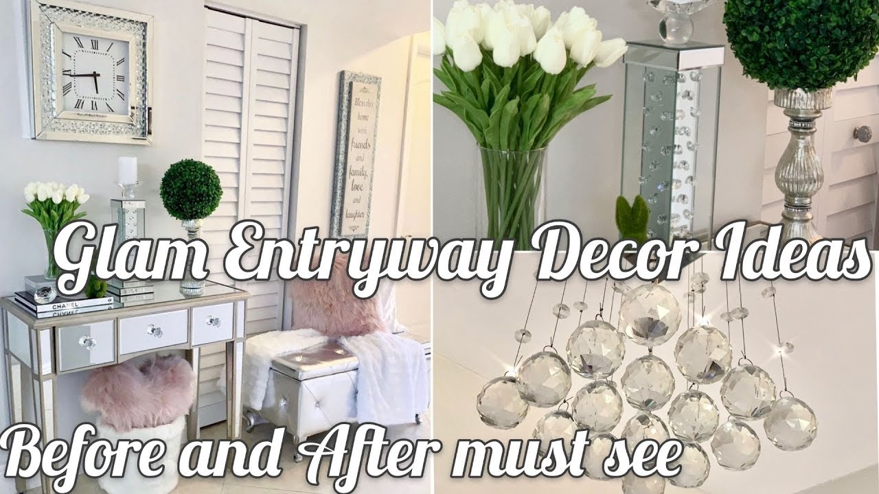 How To Create An Entryway For Small Space Before And After Mirror