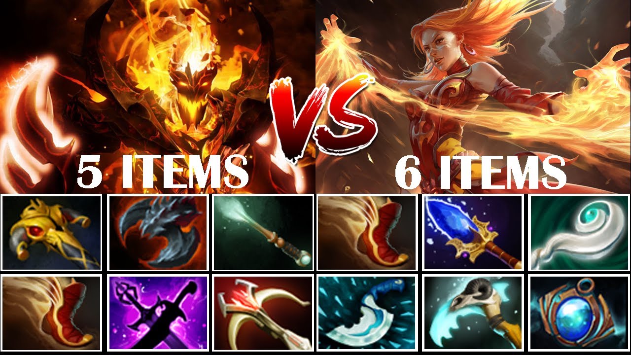 Pajkatt Shadow Fiend Physical Build vs Pro Lina 7.24b Dota2