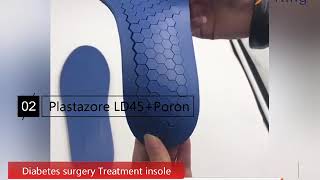 Amazon Off-loading Poron Diabetic Insoles in treatment of various foot pathologies