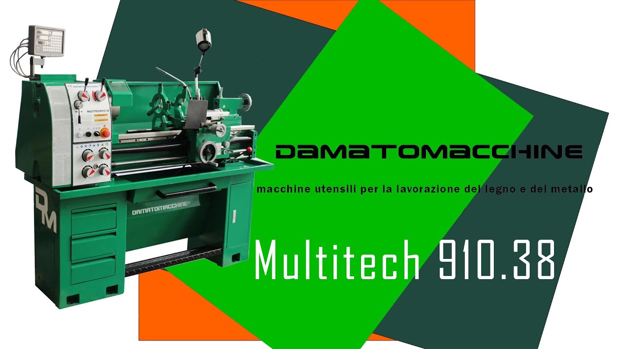 Tornio Universale Multitech 910.38 di Damatomacchine